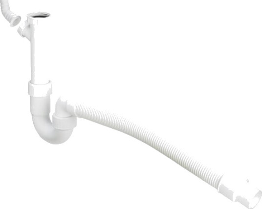 Viega 1 1/2" fleksibel vannlås for vask Ø40-50 mm i plast