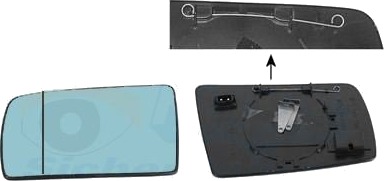 VAN WEZEL 3031833 Speilglass, ytterspeil VAN WEZEL 3031833 Speilglass, ytterspeil