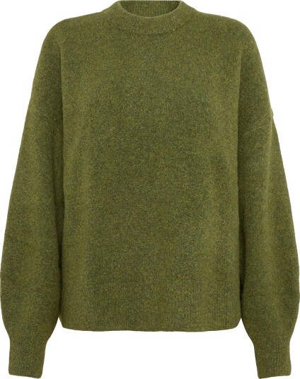 Weekday Relaxed Woolblend Jumper   KHAKI MELANGE   S