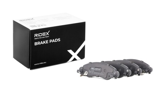 Bremseklosser RIDEX 402B0212