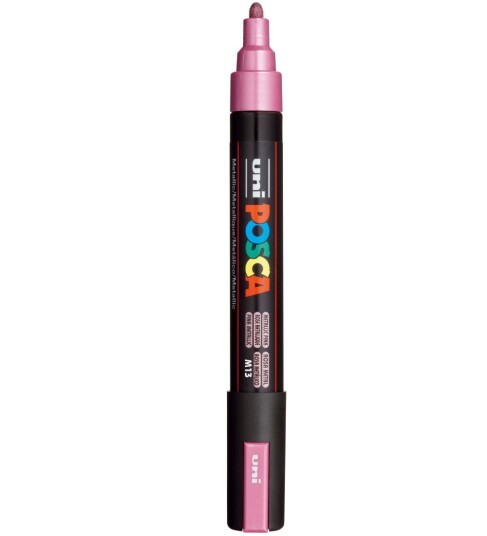 Posca Posca Marker PC-5M Medium Metallic pink Posca Posca Marker PC-5M Medium Metallic pink