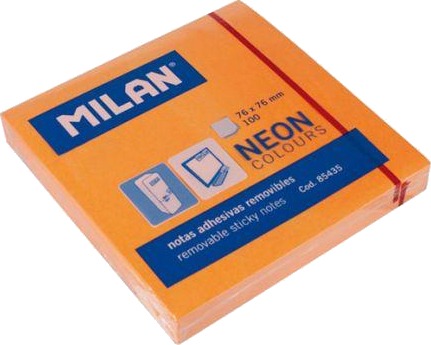 Milan Neon Lapper 75×75 Mm Oransje
