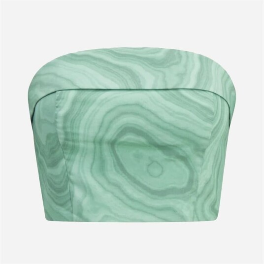 Holzweiler Nina Print Corset Green Mix