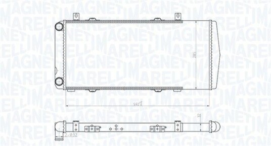 Radiator MAGNETI MARELLI 350213180100