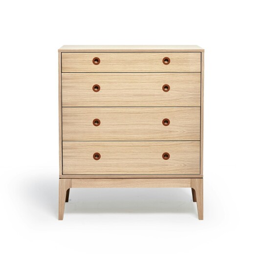 Mavis Höllviken Chest Of Drawers 4 Drawers White Pigmented Oak Mavis Höllviken Chest Of Drawers 4 Drawers White Pigmented Oak
