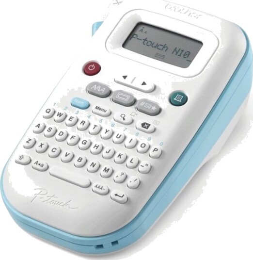 Brother P Touch Pt N10 Etikettmaker S/H Direktetermisk 12 Mm Bredde 180 Dpi Inntil 9 Mm/Sek Kutter Utskriftsforhåndsvisning 2 Linjers Utskrift Vertikal Utskrift Hvit Blå Brother P Touch Pt N10 Etikettmaker S/H Direktetermisk 12 Mm Bredde 180 Dpi Inntil 9 Mm/Sek Kutter Utskriftsforhåndsvisning 2 Linjers Utskrift Vertikal Utskrift Hvit Blå