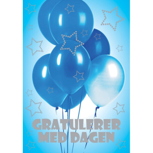Papirkompaniet mini kort Gratulerer med dagen!
