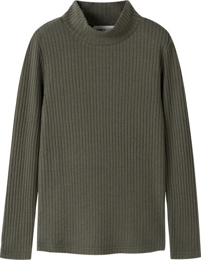 Name It Nkfomaggie Ls Slim Top Khaki green 116 Name It Nkfomaggie Ls Slim Top Khaki green 116