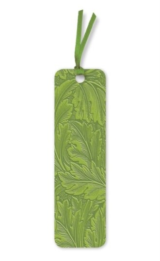 William Morris: Acanthus Artisan Art Vegan Leather Bookmarks pack of 10