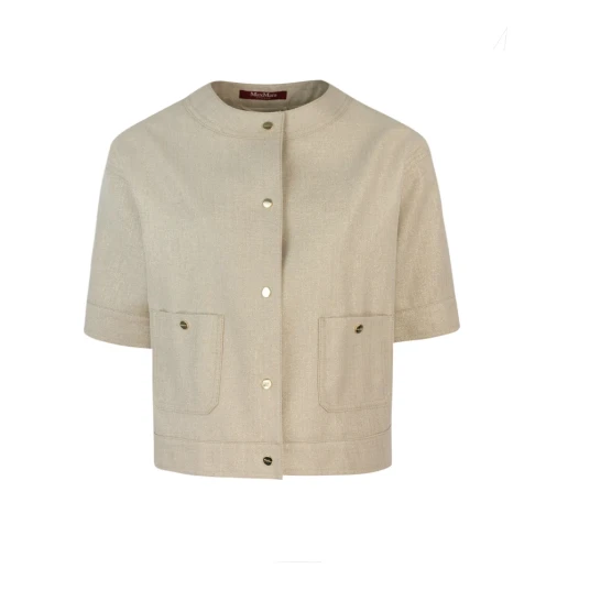 Max Mara Studio Dame Jakker Beige S,
