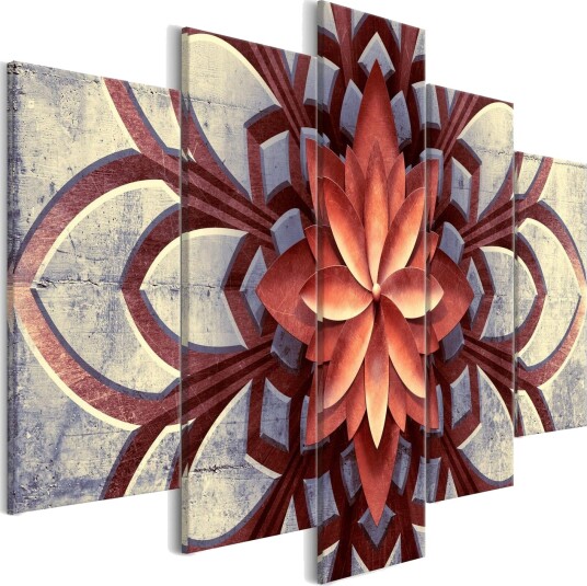 Bilde Fan 5 Parts Wide 100x50 Artgeist sp. z o. o.