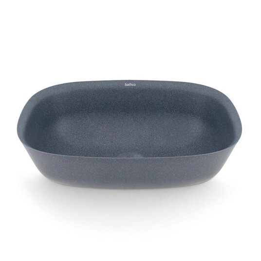 Bathco Mendoza Toppmontert Servant 46x32x15,2 cm, uten overløp, Sort Bathco Mendoza Toppmontert Servant 46x32x15,2 cm, uten overløp, Sort