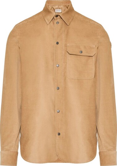 Moncler Herre Skjorter Beige XL,