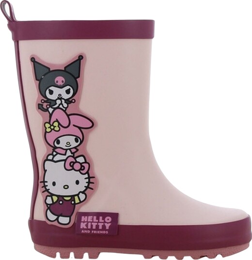 Hello Kitty Gummistøvler Light Pink/Pink 23