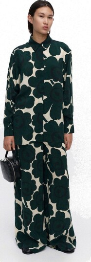 Marimekko   Skjorte Järki Unikko   Grønn