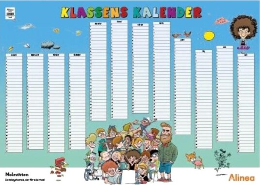 Molevitten, Klassens Kalender |