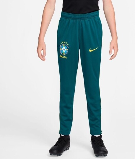 Brasil Treningsbukser Dri fit Academy Pro World Cup 2026   Geode Green/light Menta/gul Barn   Nike størrelse M: 137 147 cm