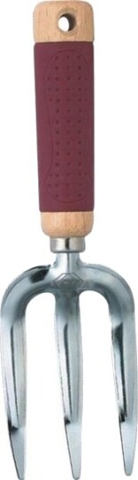 C.K Blumengaffel Modell Med 3 Tinder Lengde 270 Mm Smidd Skaft I Hardtre Lengde 270 Mm   1 Stk G5732