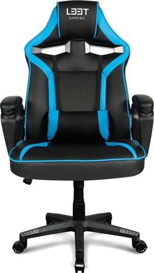 L33T Extreme Gamingstol Svart Blå