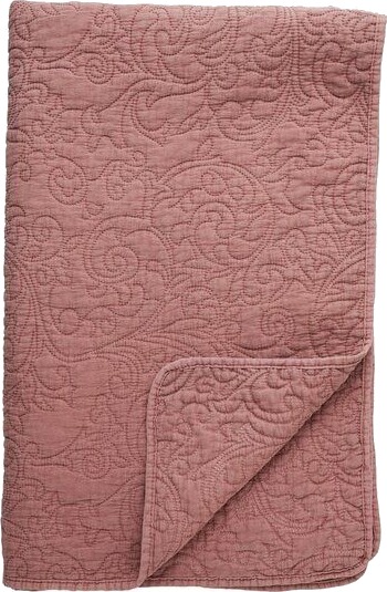 Lene Bjerre Isabelle pledd 170x130 cm rose tan Lene Bjerre Isabelle pledd 170x130 cm rose tan