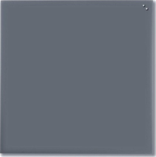 Magnetisk Glastavle 100 X 100 Cm Grå