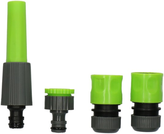 Kinzo Slangeadapter Sett 1/2 3/4??? 4 deler