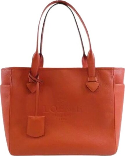 Loewe Pre owned Dame Pre owned Oransje ONE SIZE, Loewe Pre owned Dame Pre owned Oransje ONE SIZE,
