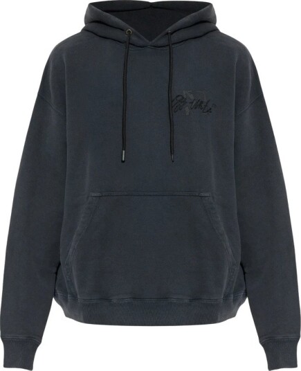 Off White Herre Gensere & Hettegensere Grå 2XL,