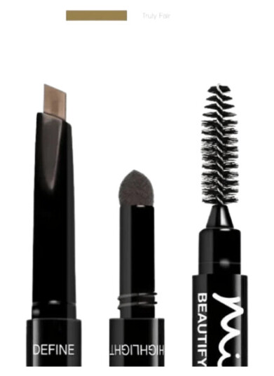 Mii Cosmetics Beautifying Brow Wand 3 typer Truly Fair 01 Mii Cosmetics Beautifying Brow Wand 3 typer Truly Fair 01