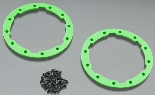 Traxxas 5664 Sidewall Protector Beadlock Style Green 2 Traxxas 5664 Sidewall Protector Beadlock Style Green 2