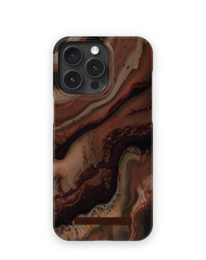 Ideal Of Sweden Ideal Magsafe Case Iphone 15 Pro Max, Dark Amber Marble Ideal Of Sweden Ideal Magsafe Case Iphone 15 Pro Max, Dark Amber Marble