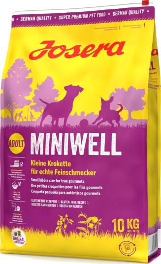 Josera MiniAdult Tørrfôr til Hund 10kg med Kylling og Ris Josera MiniAdult Tørrfôr til Hund 10kg med Kylling og Ris