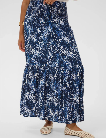 Cream Crtiah Skirt Multi/patterned 38
