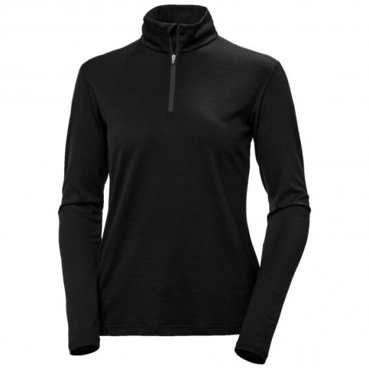 Helly Hansen HH Merino 1/2 Zip Dame Black