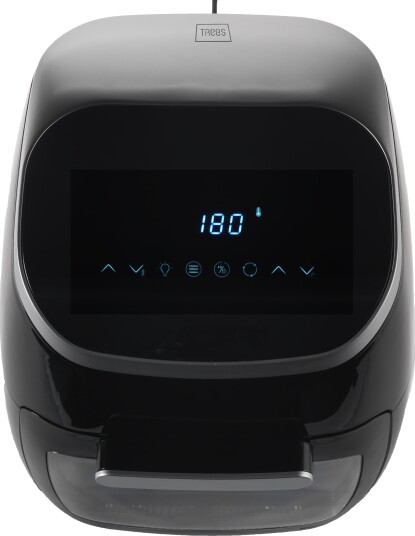 Trebs 99364 Airfryer Ovn - 11L, 2000W, 8 programmer, grillfunksjon - Svart