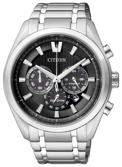 Citizen Herreklokke CA4010 58E Titanium Sort/Titan Ø43 mm Citizen Herreklokke CA4010 58E Titanium Sort/Titan Ø43 mm