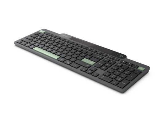 Lenovo Self-Charging Trådløs QWERTY Tastatur Nordisk Svart/Brun Bluetooth 5.1 Lenovo Self-Charging Trådløs QWERTY Tastatur Nordisk Svart/Brun Bluetooth 5.1