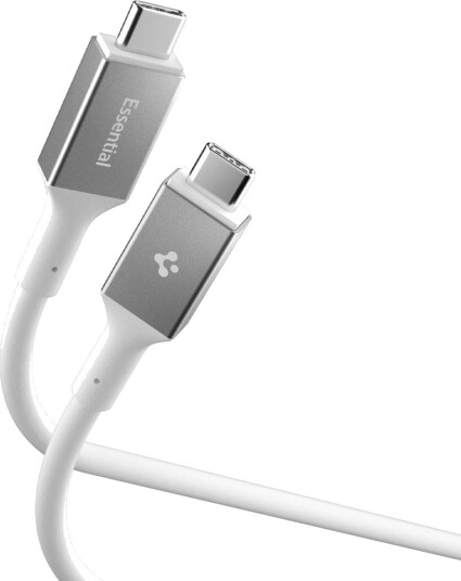 Spigen Essential USB C to USB C 100W White ACA08775 Spigen Essential USB C to USB C 100W White ACA08775