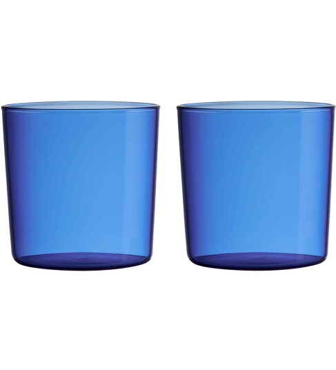 Design Letters Kids Eco drikkeglass 2-pakning Blue