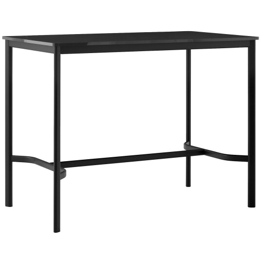 &Tradition Drip HW114 Bardisk 80x140x105 cm Svart Laminat / Svart