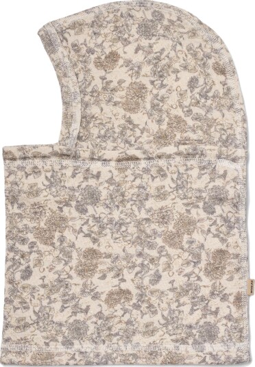 Wheat Ibben Balaklava Merinoull Grey Winter Flowers 54 55