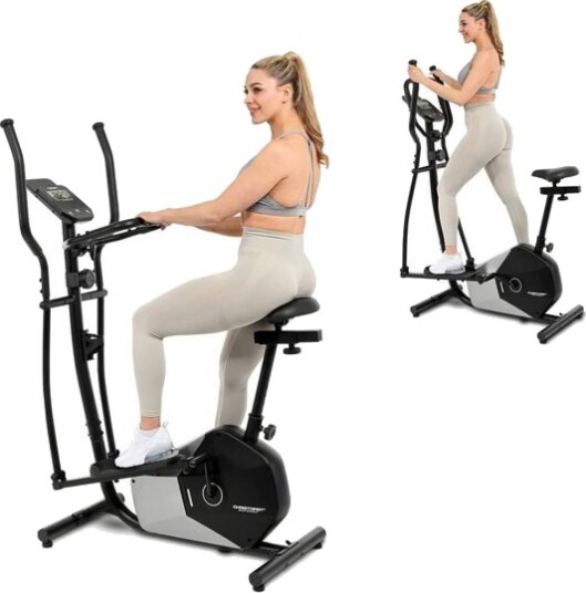 2 i 1 crosstrainer og ergometersykkel CT 6 fra Christopeit