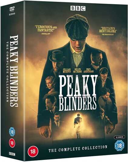Peaky Blinders Den Komplette Serien DVD Peaky Blinders Den Komplette Serien DVD
