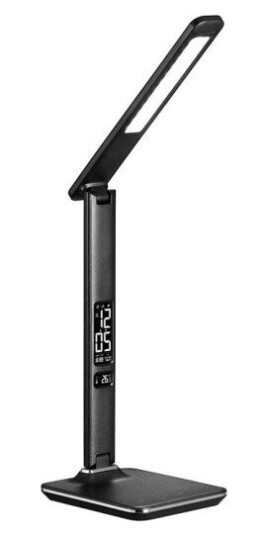 Halo Design Office Watch & Light Lampe USB, Sort Halo Design Office Watch & Light Lampe USB, Sort