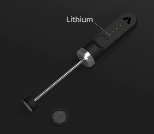 Subminimal NanoFoamer V2 / Lithium Milk Frother - Lithium Subminimal NanoFoamer V2 / Lithium Milk Frother - Lithium