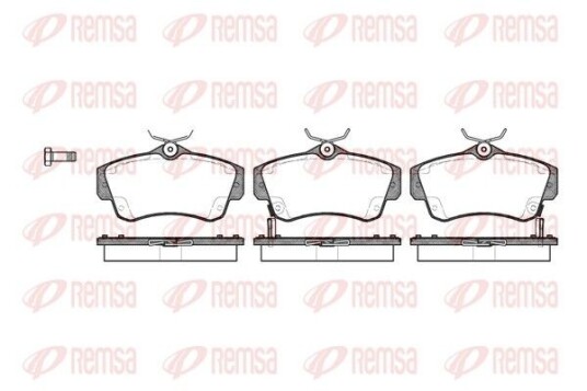Bremseklosser REMSA 0753.02 Bremseklosser REMSA 0753.02