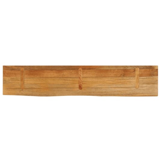  Bordplate 160x20x3,8 cm naturlig kant heltre mango 370568