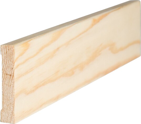 Combiwood Gulvlist Ubehandlet Furu 12x58 mm Natur