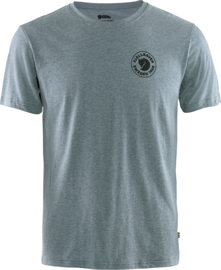 Fjellreven Men's 1960 Logo T-shirt Uncle Blue/Melange Uncle Blue-Melange XS