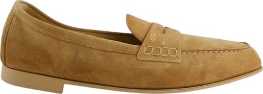 Santoni, Dame, Sko, Beige, 37 1/2 EU,